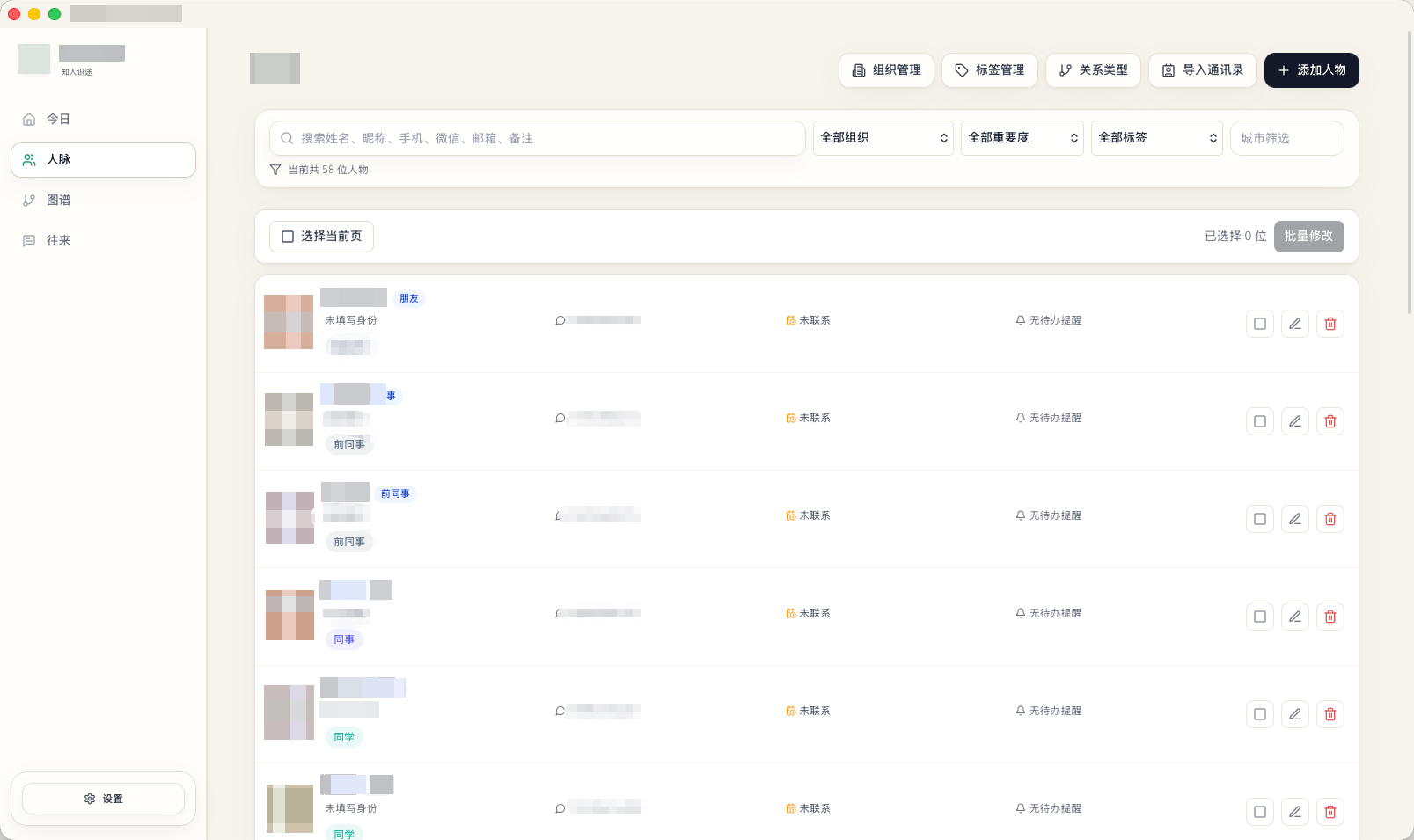 LinkMind People management